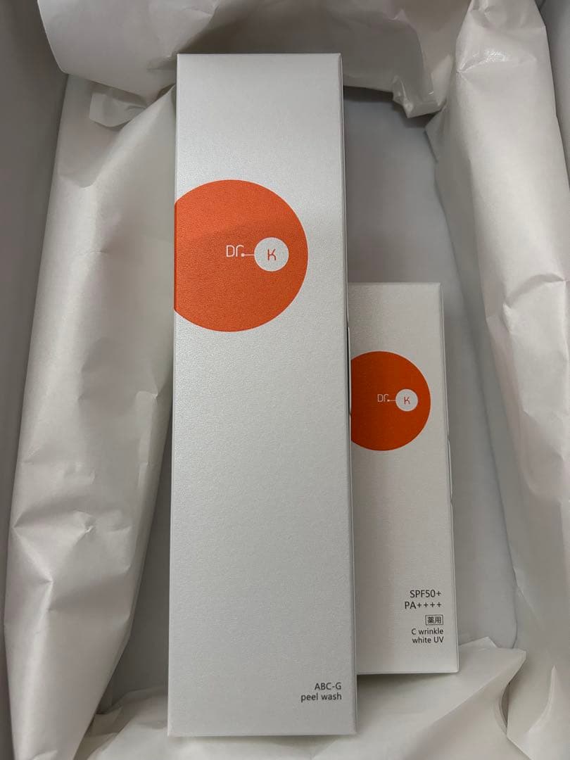Dr. K ABC-G ピールウォッシュ 美白UVクリームSPF50+ セット ドクターケイ ABC-Gピールウォッシュ ハーフサイズ」発売のお知らせ