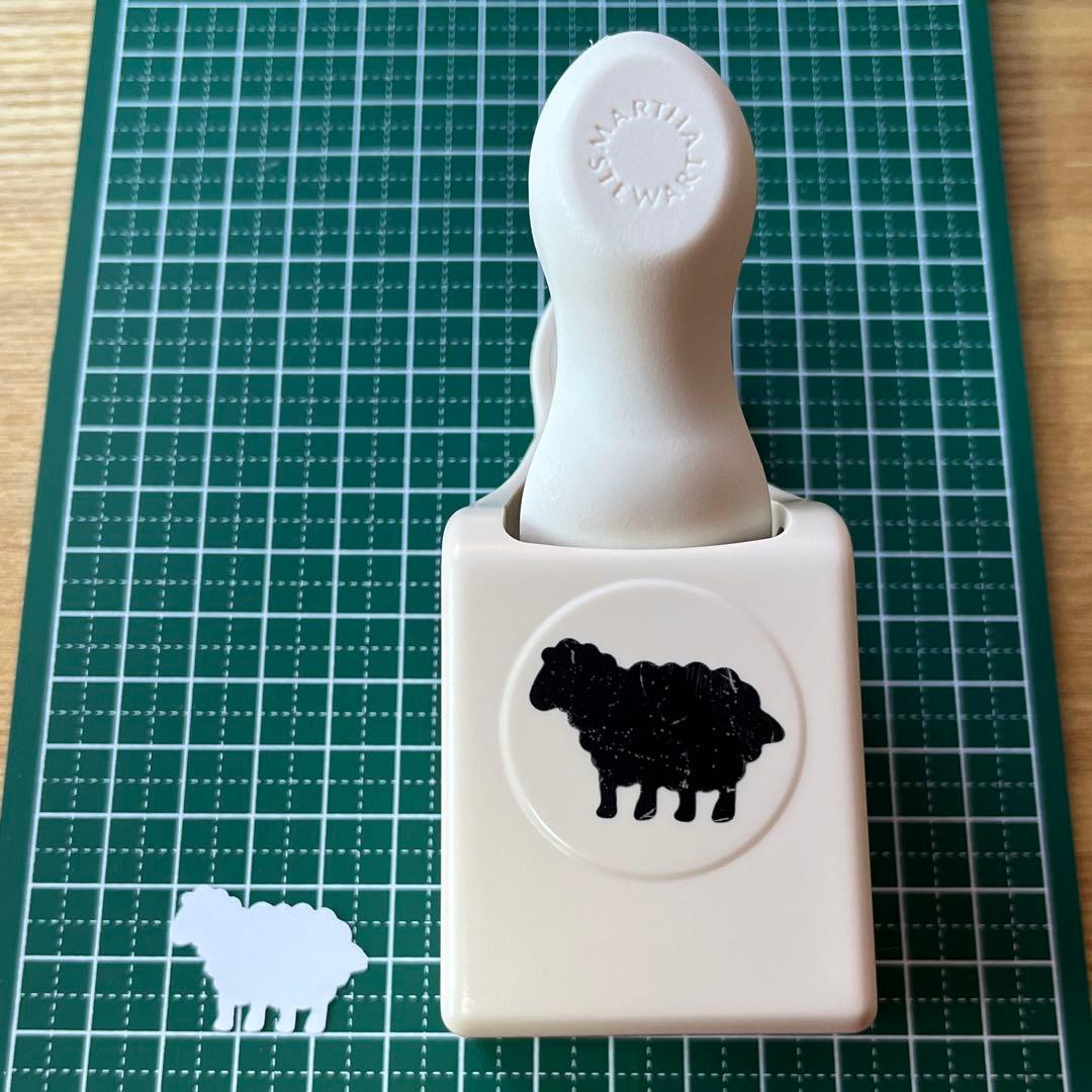 レア】マーサスチュワート クラフトパンチ ひつじ sheep - メルカリ