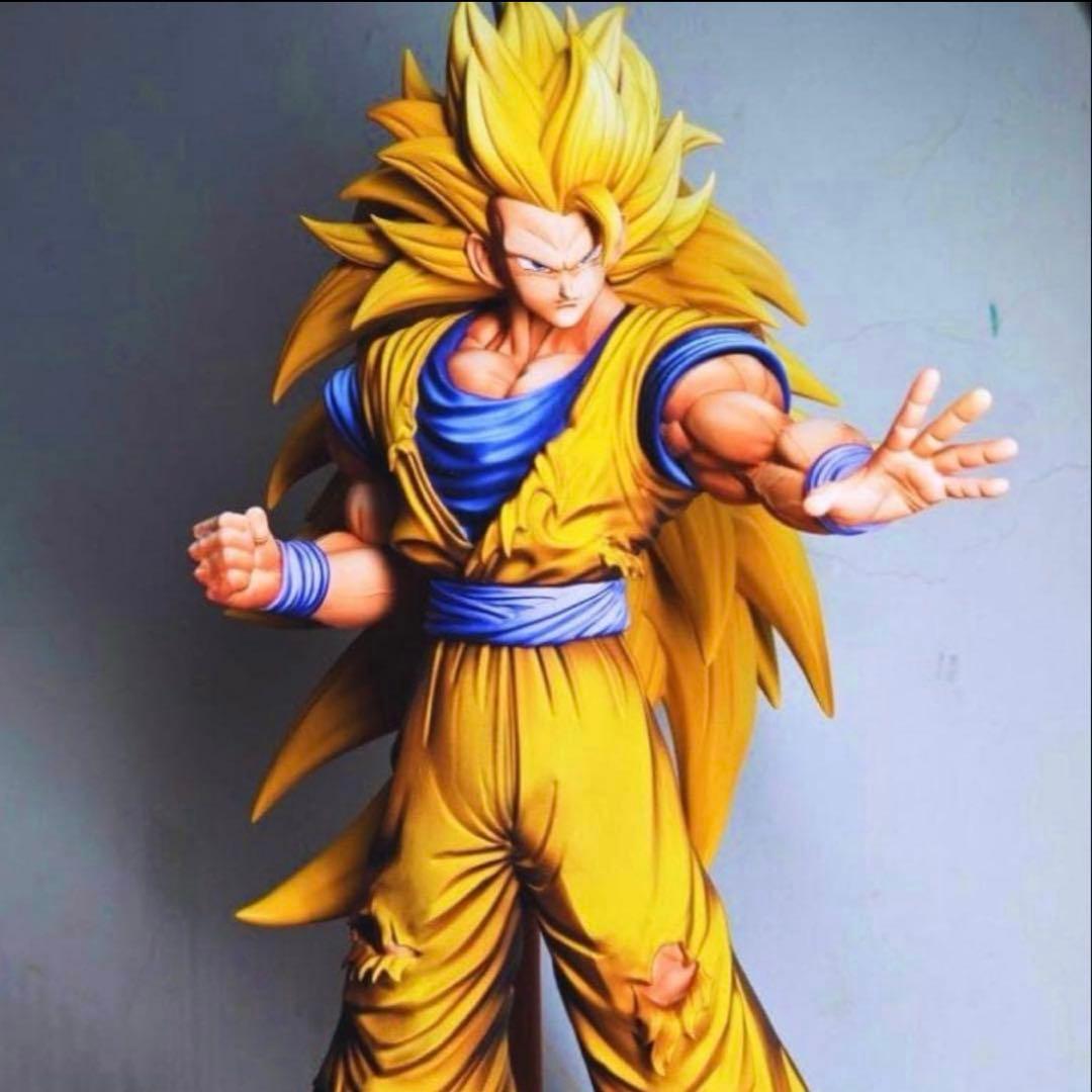 ドラゴンボール 孫悟空 スーパーサイヤ人3 ガレージキット フィギュア