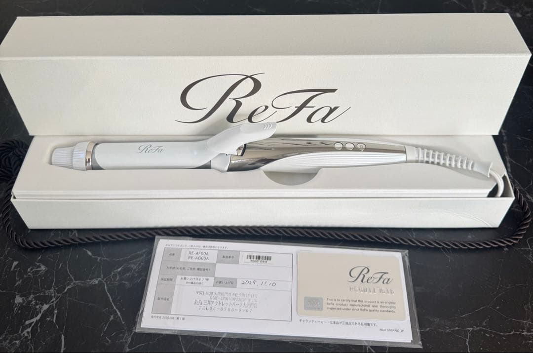 ReFa カールヘアアイロン ホワイト26㎜ ReFa（リファ） リファビューテックカールアイロン（BEAUTECH CURL