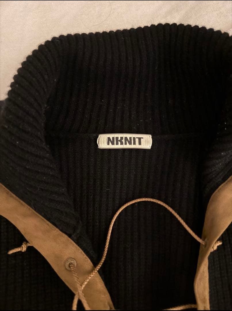 NKNIT high twist wool lace up KNIT - メルカリ
