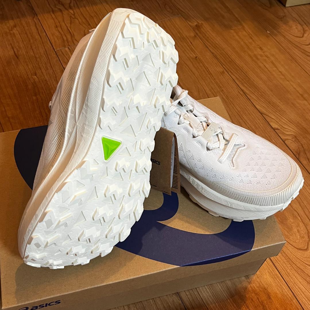 新品 26.5 トラブーコマックス4 アシックス ホワイト 白 トレイル