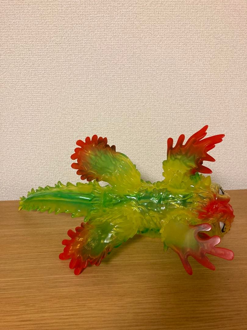 希少 マルサン450 四足ヘドラ クリア成型 ソフビ - メルカリ