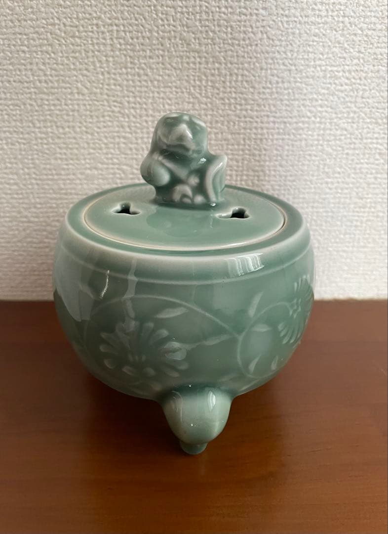 伊万里 鍋島焼 青山窯 青磁 香炉 - メルカリ