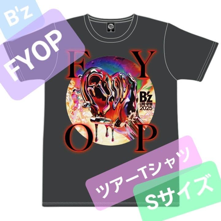 新品】B'z LIVE-GYM 2025 FYOP ツアーTシャツ Sサイズ - メルカリ