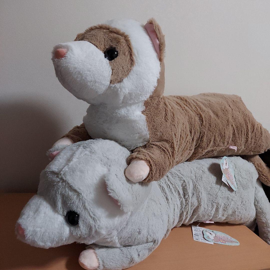 タイトー限定】くったりロングフェレット超超ウルトラBIG 2体セット