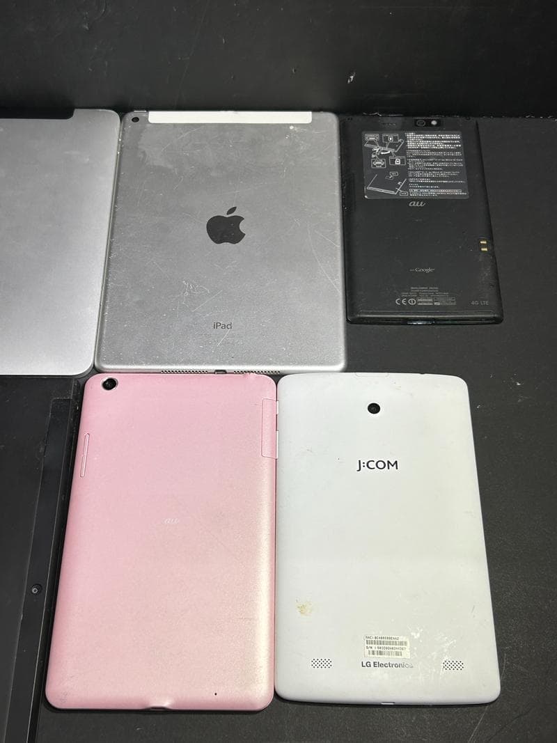まとめ売り タブレット iPad / au 他 8台 ジャンク品 部品取り