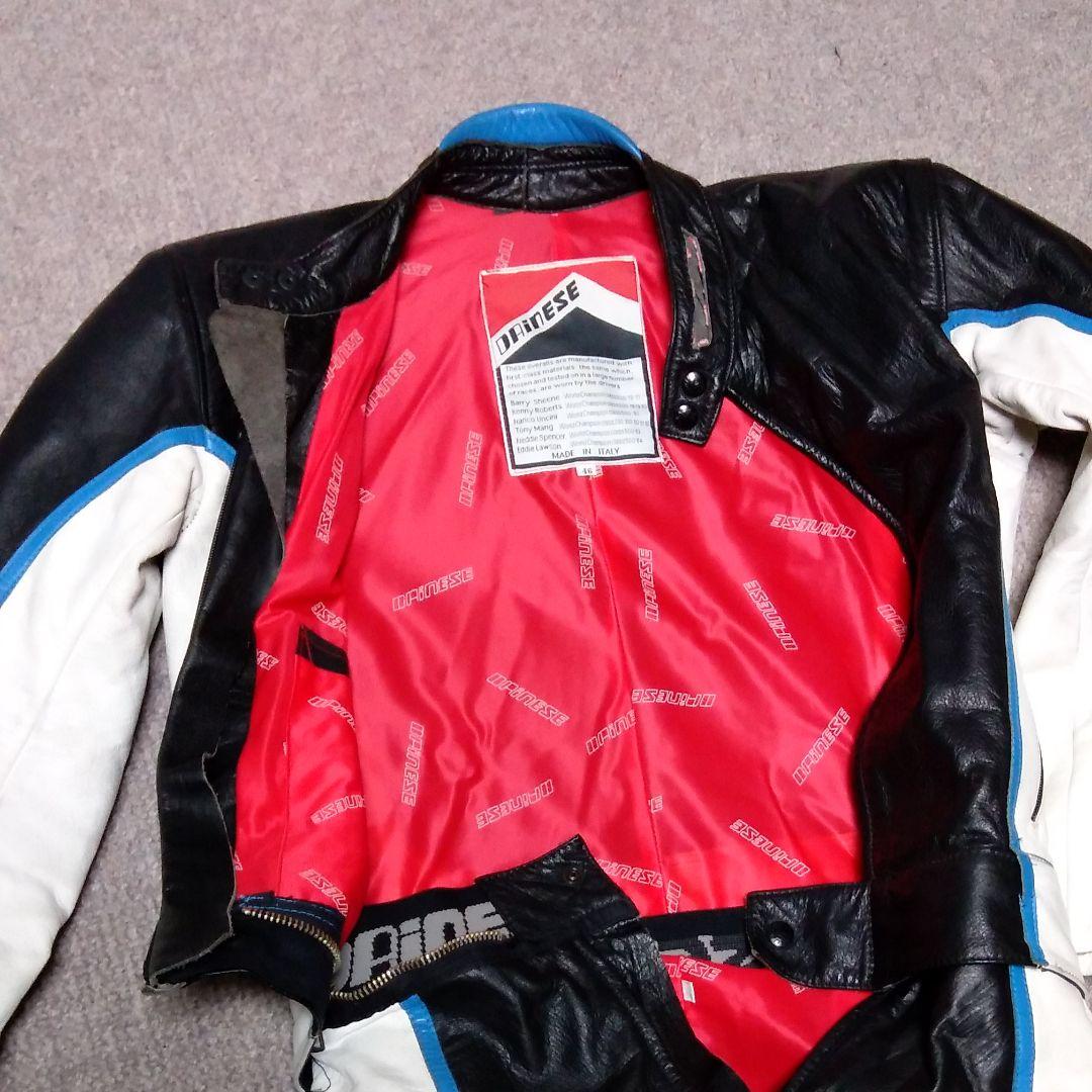 ダイネーゼDAINESE 皮ツナギ レザージャケット セパレートタイプサイズ