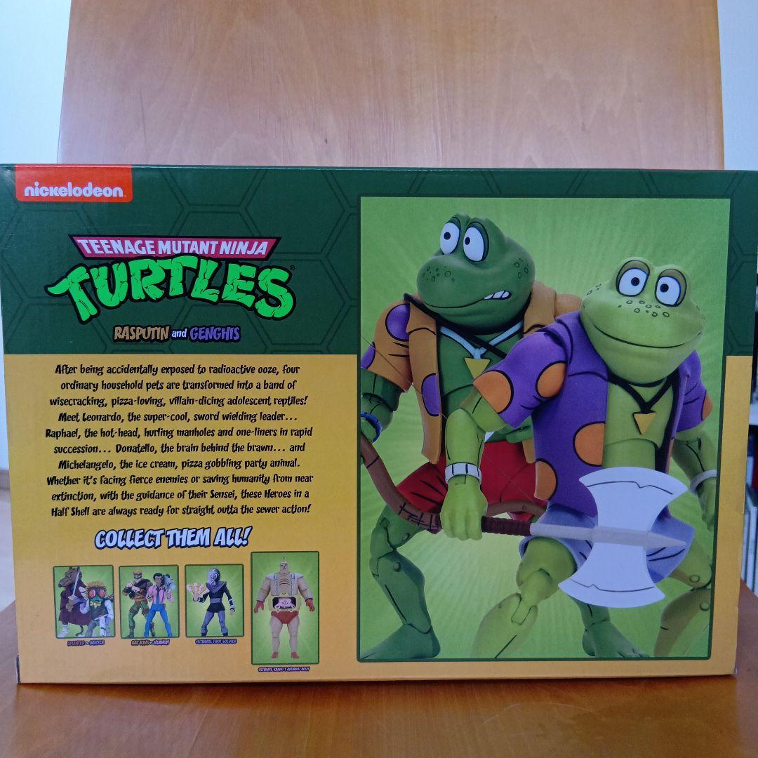 ネカ ミュータントタートルズ ラスポーチン ゲンジス neca TMNT