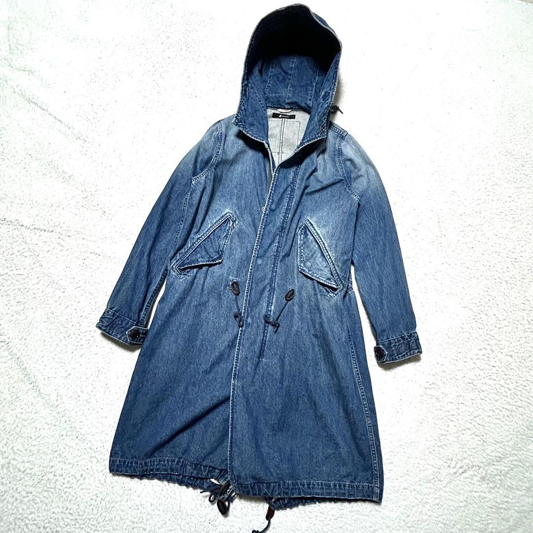 美品✨佐藤健着用】Johnbull ジョンブル デニム モッズコート M - メルカリ