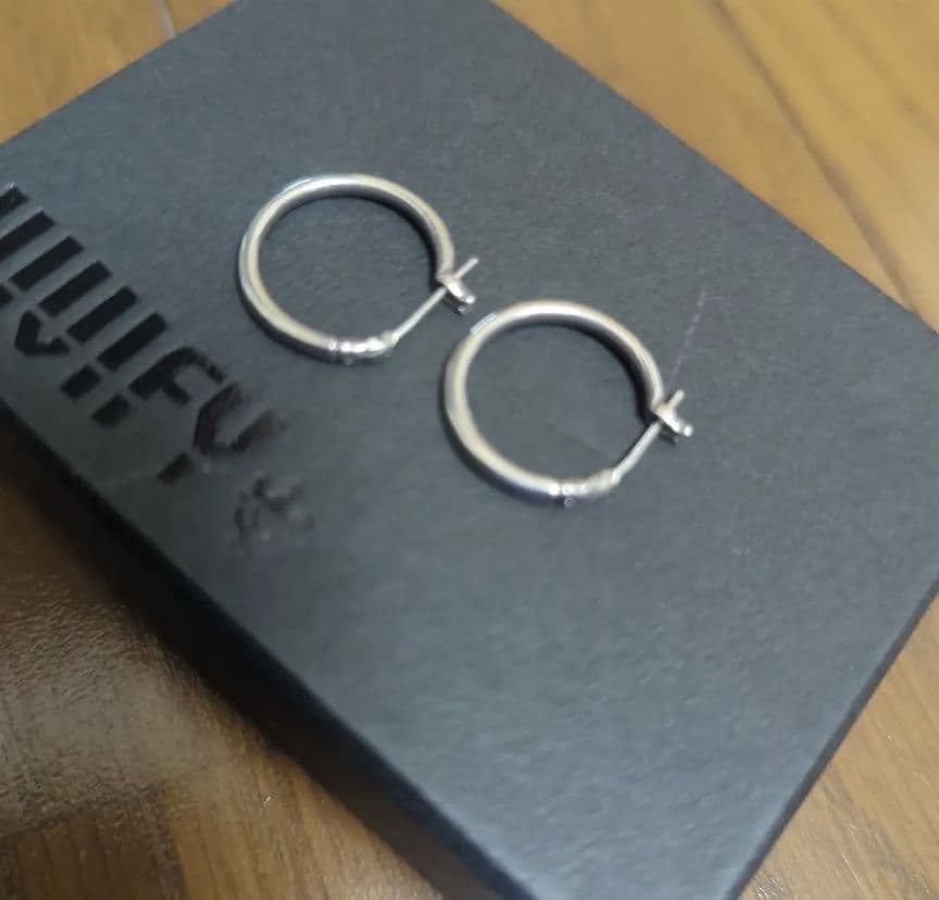 VIVIFY/ビビファイ 両耳フープピアス シルバー ワンオクTakaさん着用