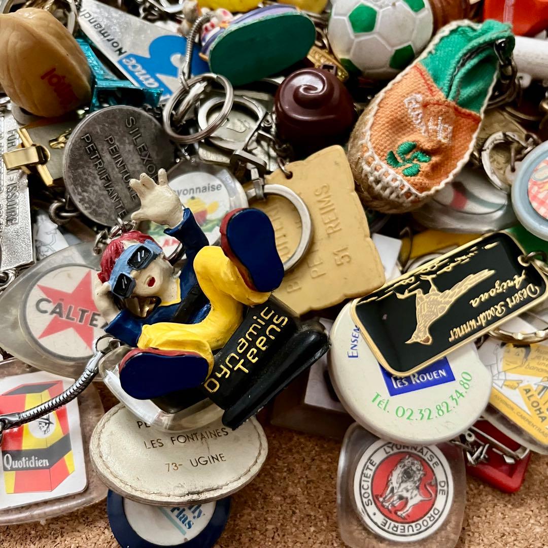 集めたくなる フレンチキーホルダー 100個セット フランス