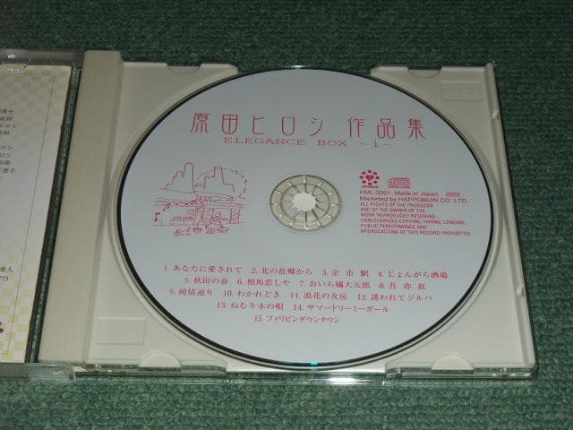 ★CD【原田ヒロシ 作品集/】大河原千恵子,中平廣美,中田由紀子,草薙節子,小林