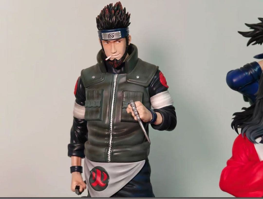 ナルト 猿飛アスマ ガレージキット ガレキ スタチュー③ - メルカリ