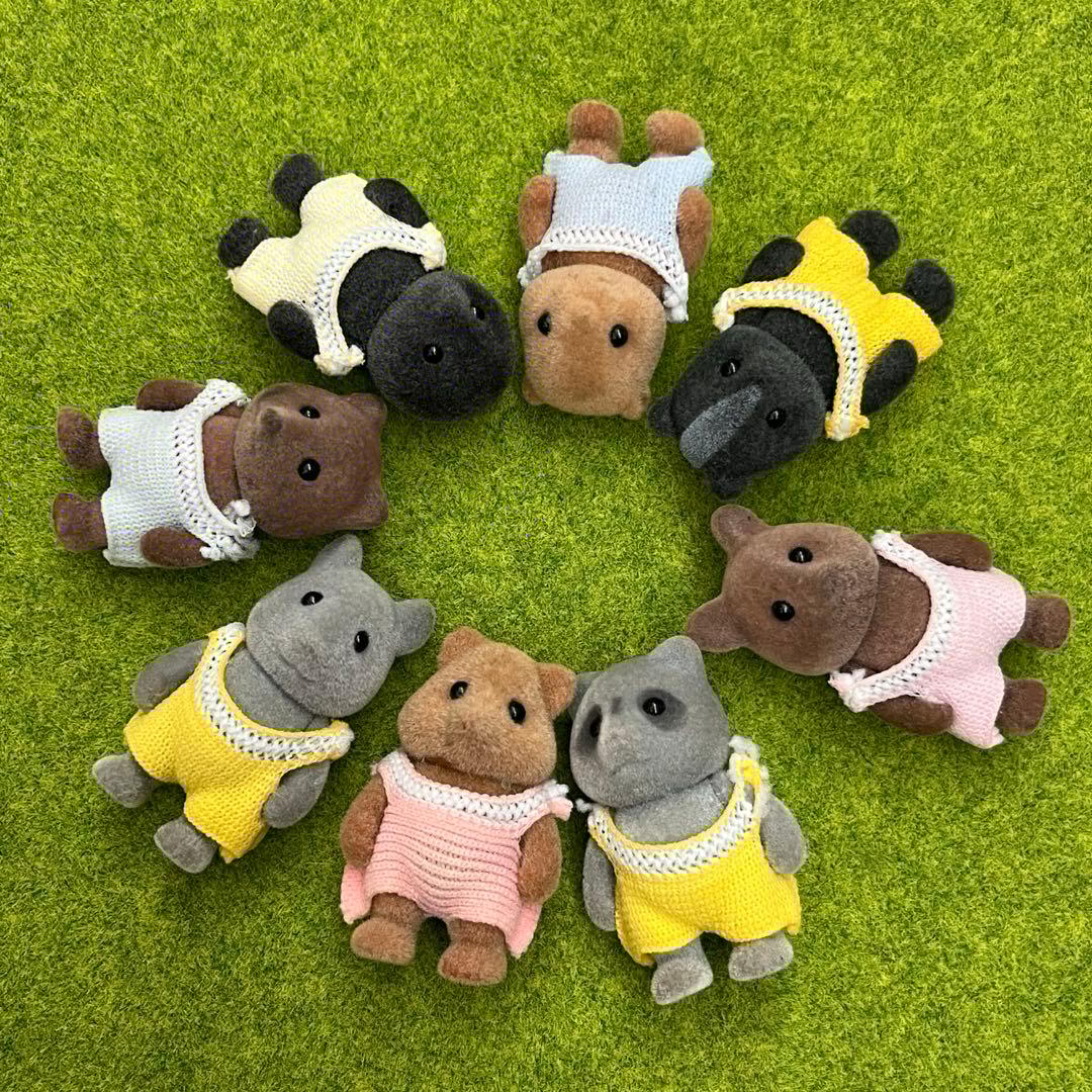 激レア シルバニアファミリー みんな集まれ赤ちゃんセット 初期 1993年