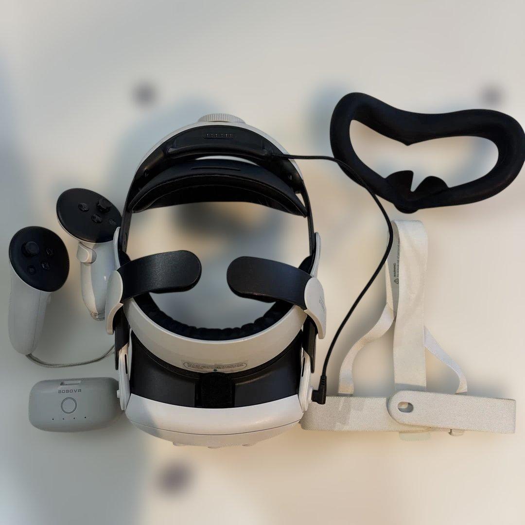 動作確認済  Quest 3 128gb + BOBOVR M3 Pro Amazon.com: BOBOVR M3 Pro Battery Pack Head Strap Accessories