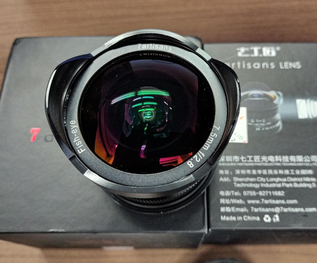 七工匠 7Artisans 7.5mm F2.8 FISH-EYE II ED