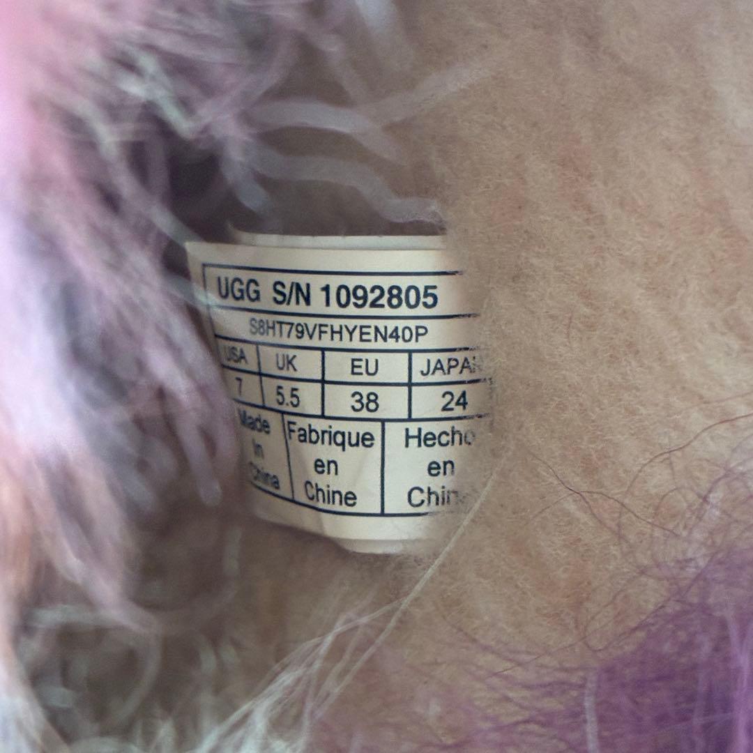 UGG 限定カプセルコレクション パッチワーク ファーブーツ - メルカリ