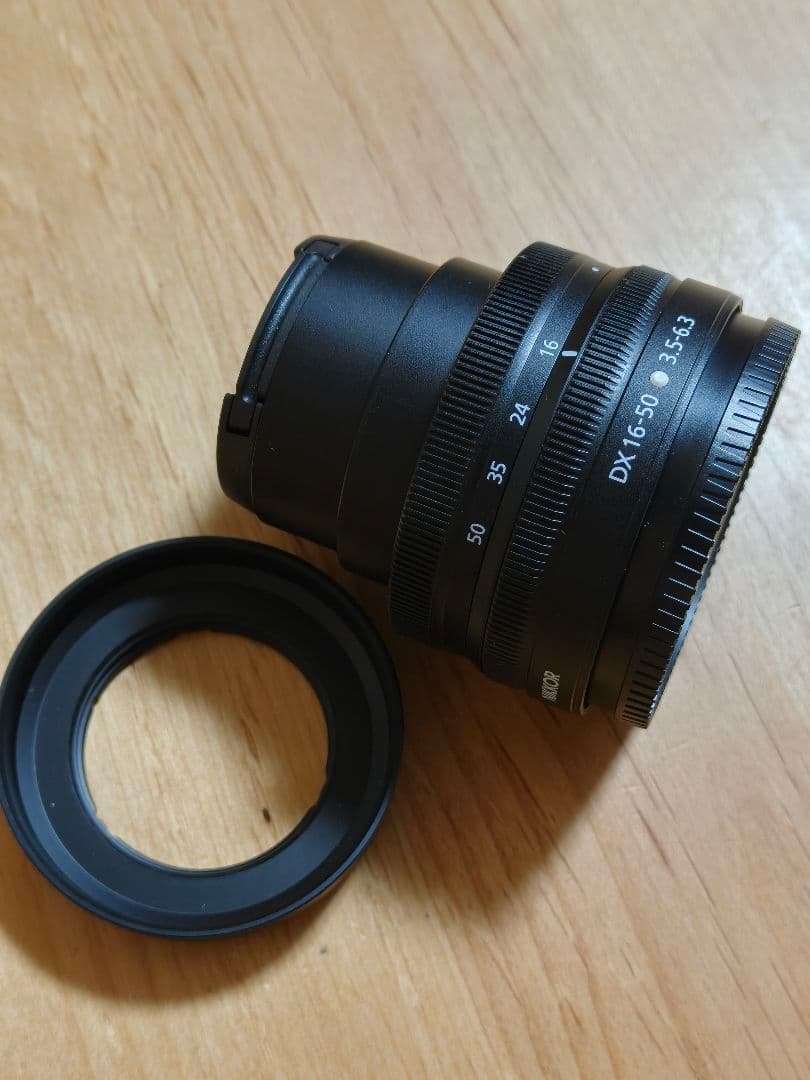 NIKKOR Z DX 16-50mm f/3.5-6.3 VR 純正フード付