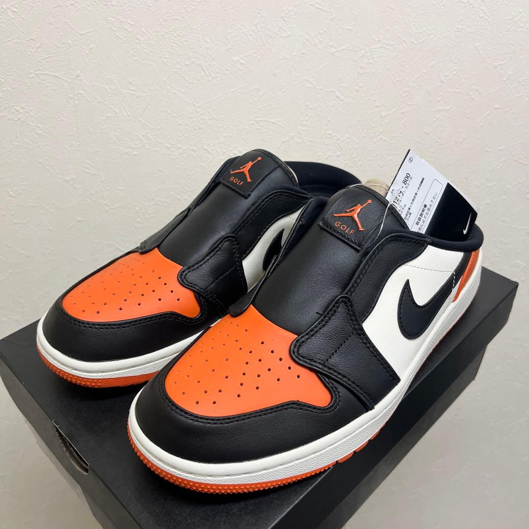 24.5cm ナイキ エア ジョーダン 1 ミュール ゴルフ 定価以下 - メルカリ