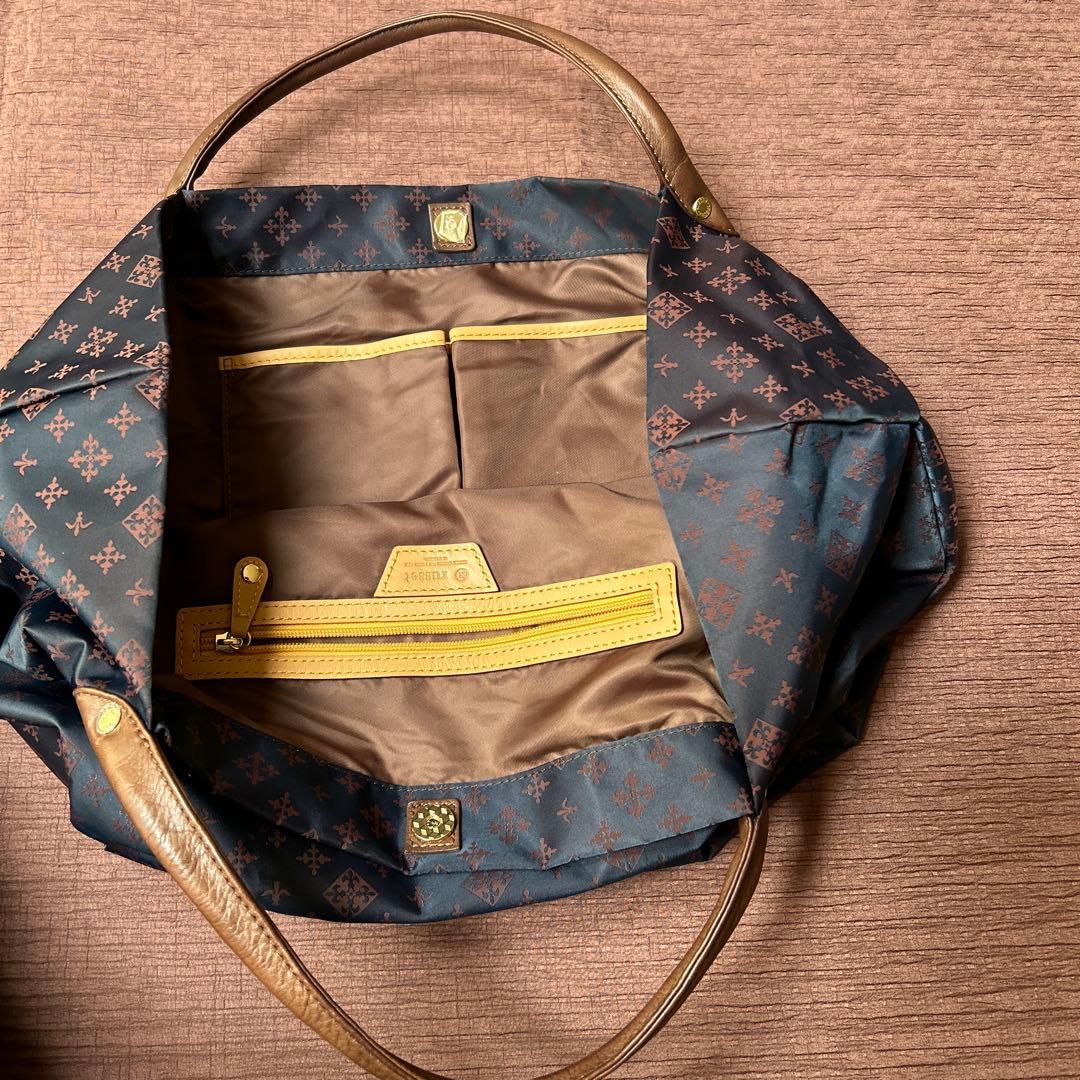 russet ラシット トートバッグ ネイビー軽量 ルセット 大容量