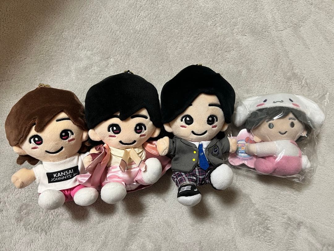 アイドルキャラクターぬいぐるみ4体セット　道枝駿佑 道枝駿佑ちびぬいセット - メルカリ