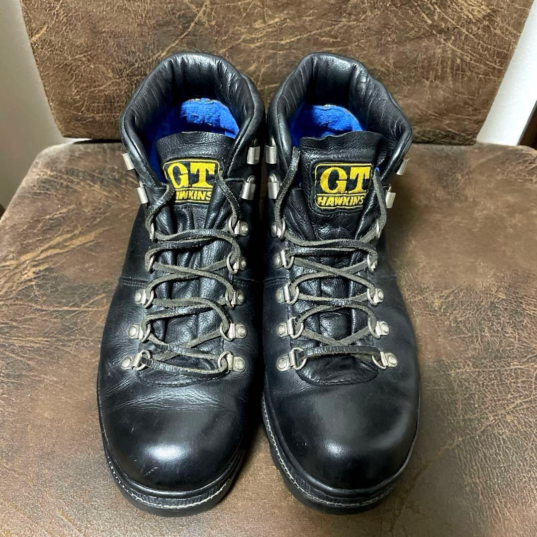 90s HAWKINS トレッキングブーツ 26.5cm ブラック マウンテン