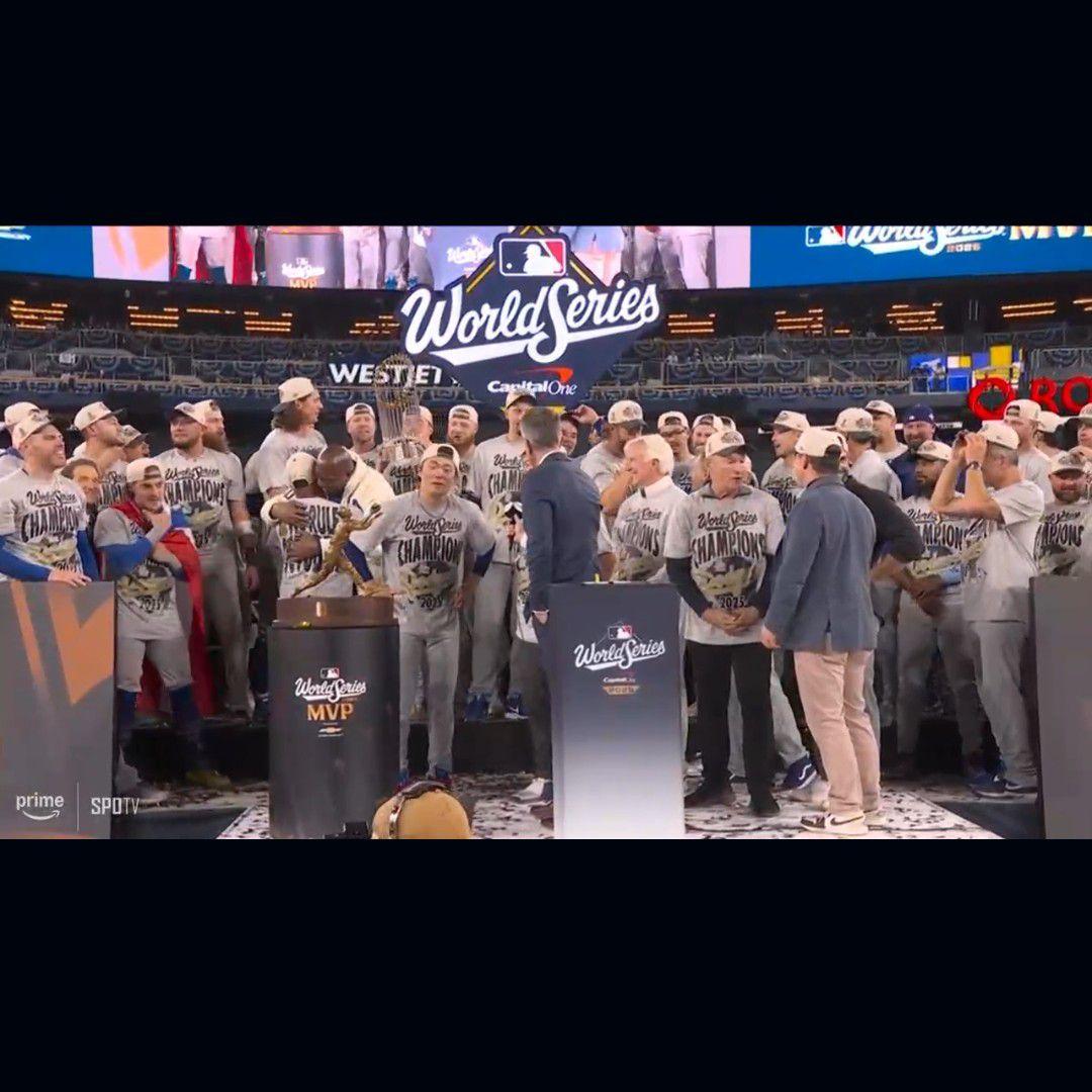 大谷翔平／ロサンゼルス・ドジャース／ワールドシリーズ優勝