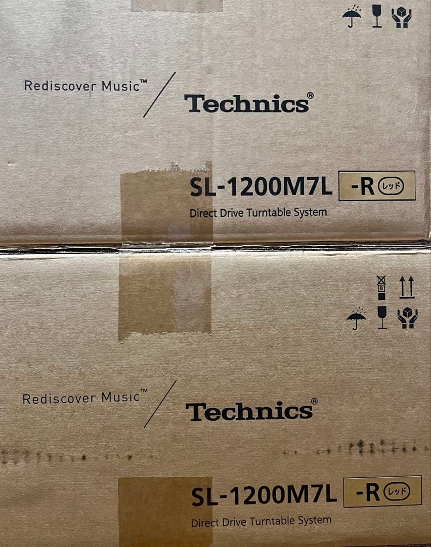 Technics SL-1200M7L-R 50周年限定 モデル レッド2台 - メルカリ