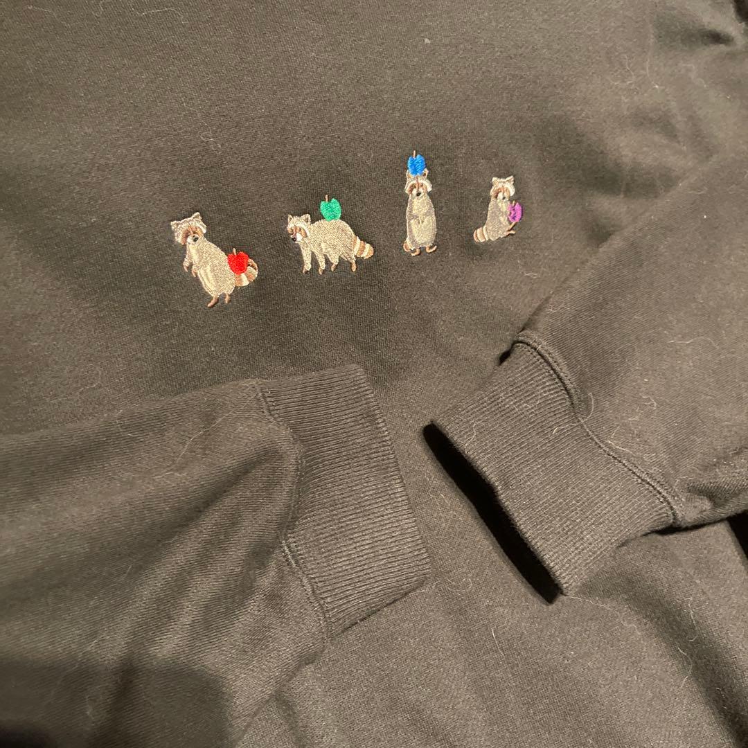 UNISON SQUARE GARDEN アライグマスウェット Lサイズ 刺繍 - メルカリ