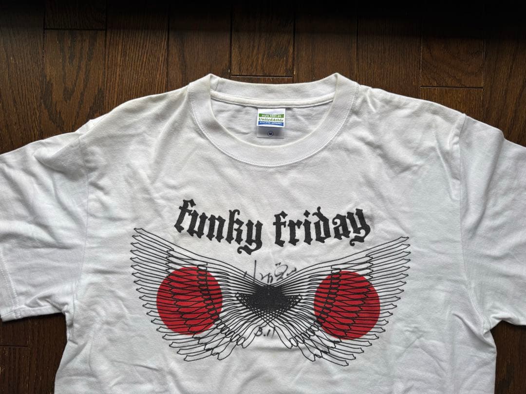 NACK5 ファンキーフライデー 直筆サイン入り3.11復興支援＆最新版T