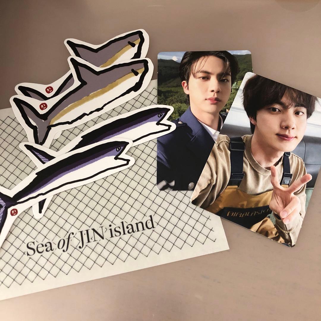 BTS JINジントレカ2枚魚4枚スーパーツナ RUNSEOKJIN 最終値下げ - メルカリ