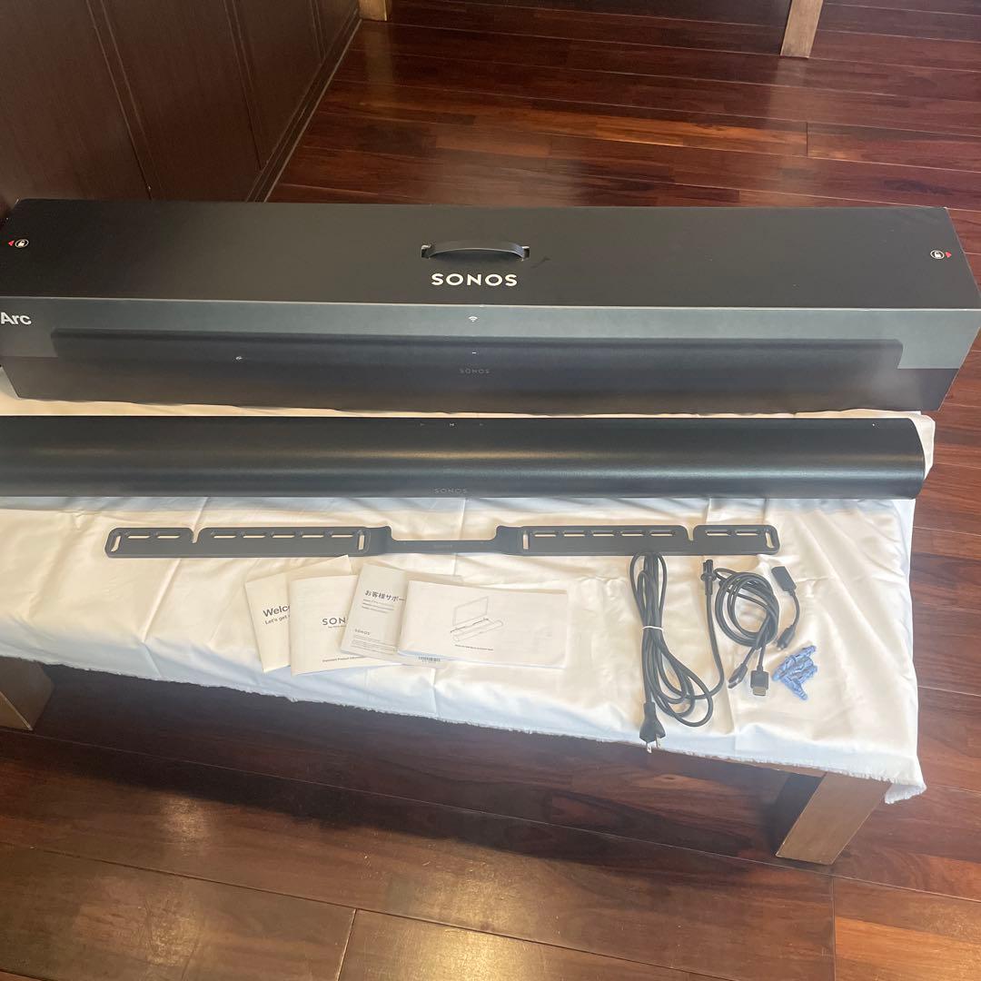 ［YUZU］SONOS Arc と付属品、ウォールマウント付き Amazon | Sonos ソノス Arc Wall Mount アーク用壁掛けマウント