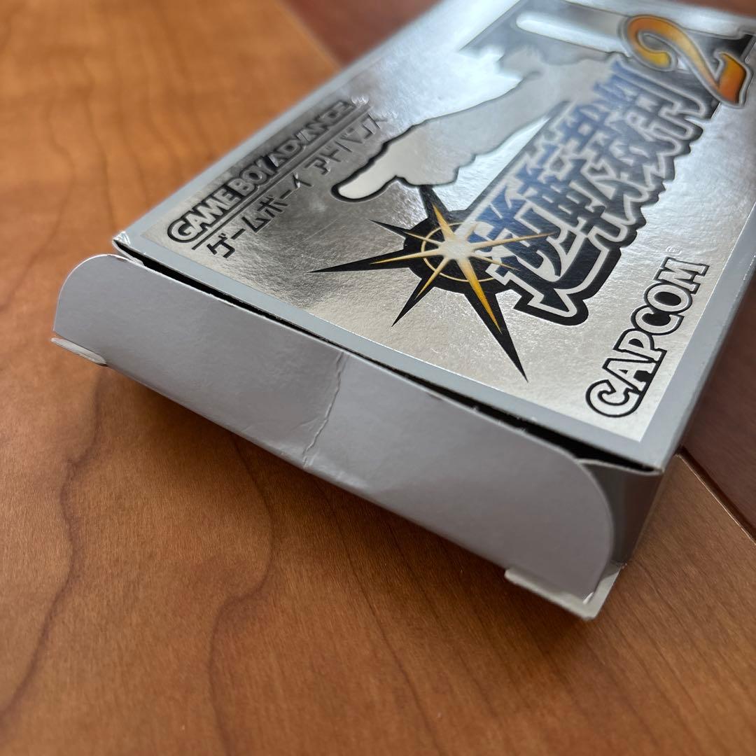 箱＆取扱説明書のみ】逆転裁判2 ゲームボーイアドバンス - メルカリ