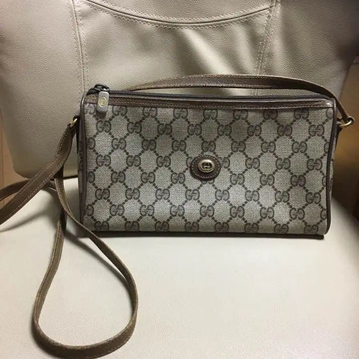 希少❣️正規品 オールドグッチ 紙タグ ショルダーバッグ