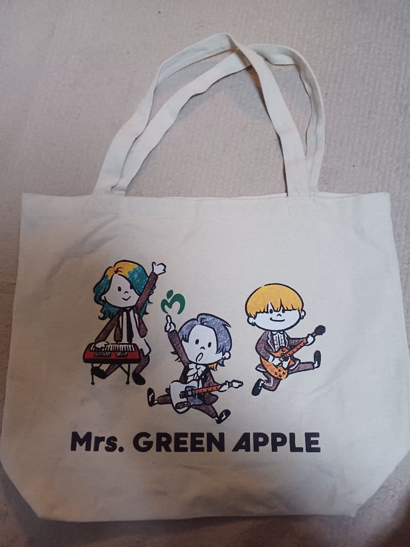Mrs. GREEN APPLE トートバッグ Zepp限定 ゼンジン未到 - メルカリ