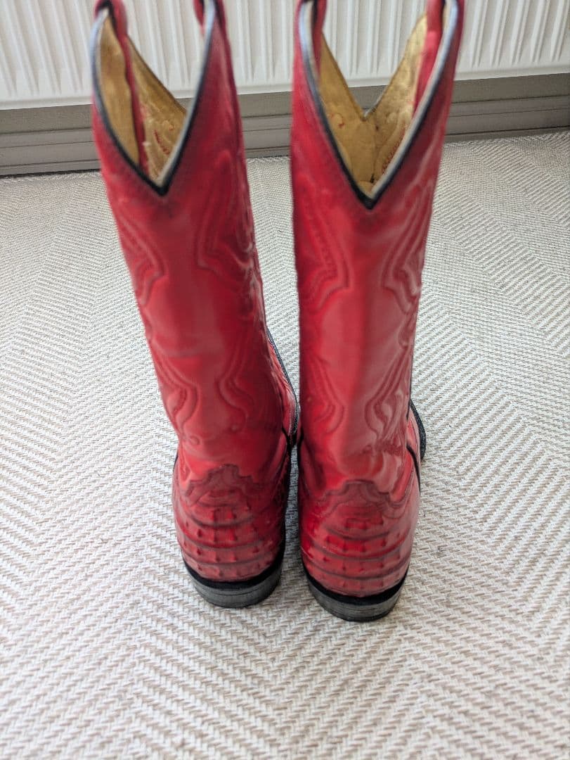 希少 HACIENDA ウエスタンブーツ 6EE 送料無料 - メルカリ