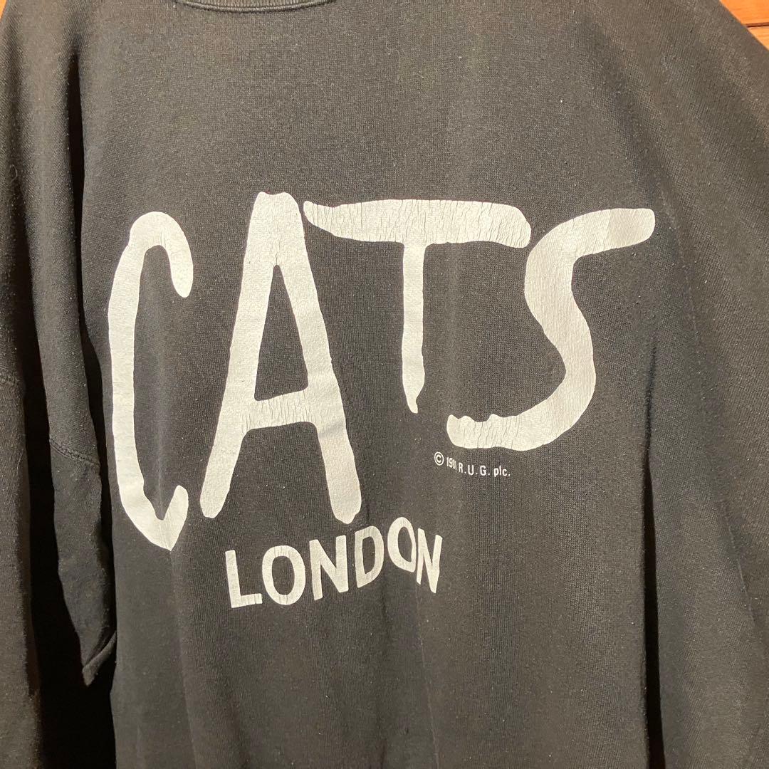 80's cats London スウェット トレーナー XXL 1981 - メルカリ