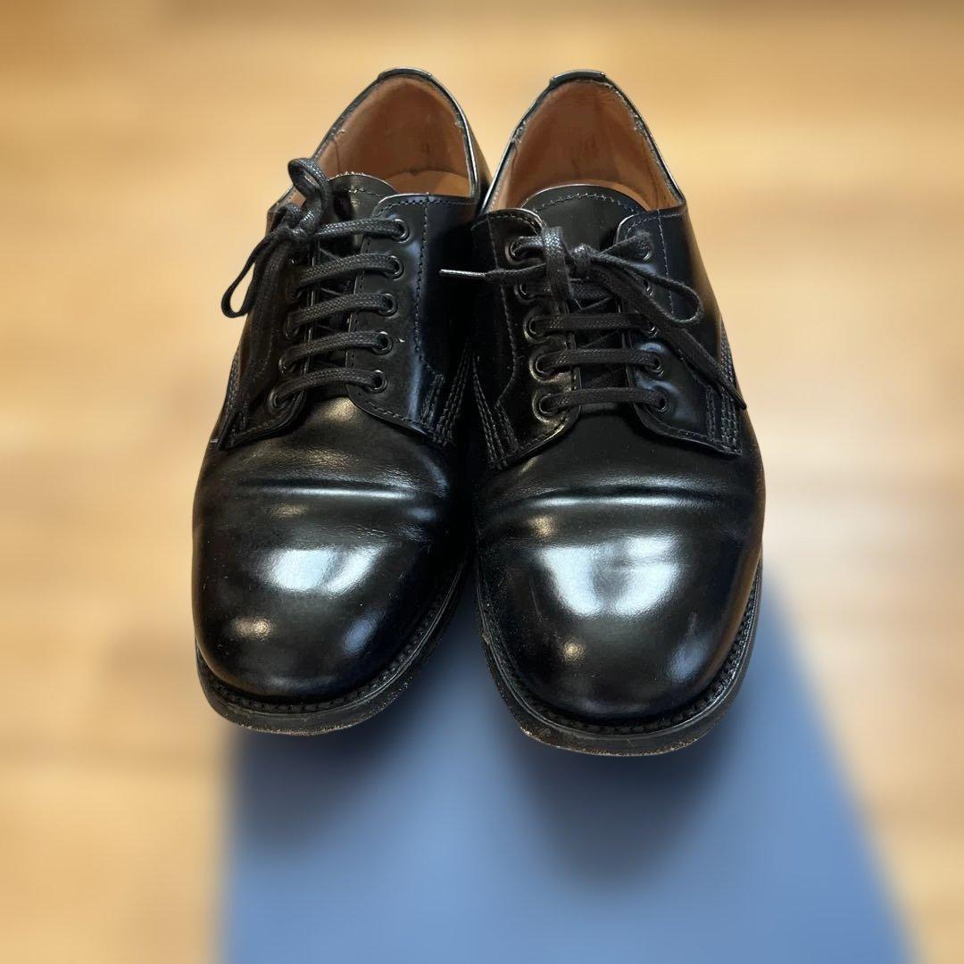 SANDERS レースアップレザーシューズ Brooks Brothers ×Sanders カーフレザー レースアップシューズ