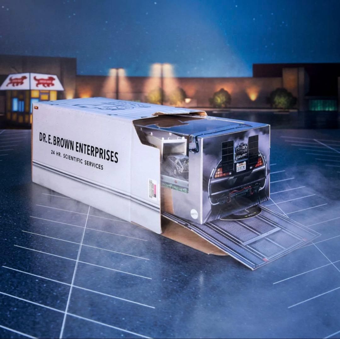 新品】ホットウィール RLC デロリアン 40th アニバーサリーセット