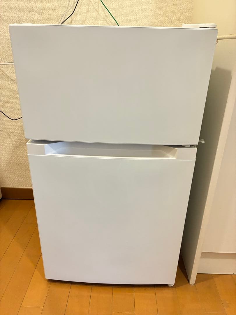 冷蔵庫 87L 小型 一人暮らし 2ドア 幅47.5cm PRC-B092D-W 冷蔵庫 87L 小型 一人暮らし 2ドア 幅47.5cm PRC-B092D-W ホワイト