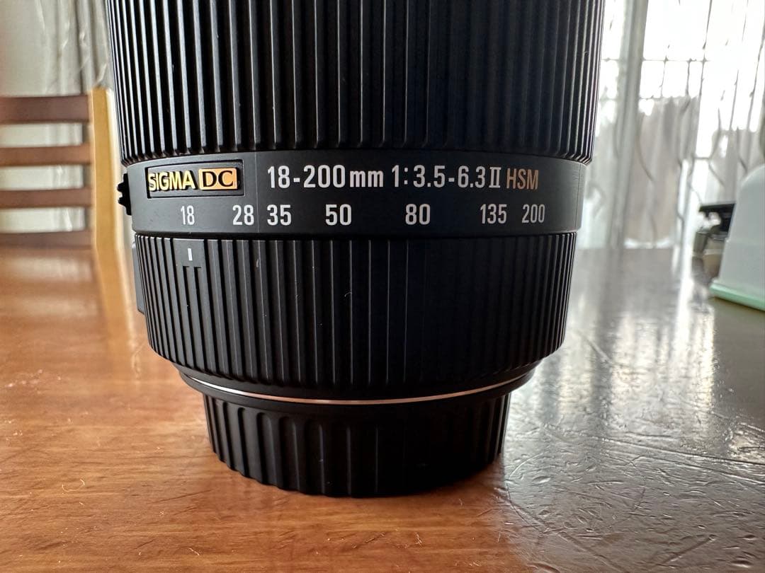 SIGMA 18-200mm F3.5-6.3 Ⅱ DC HSM