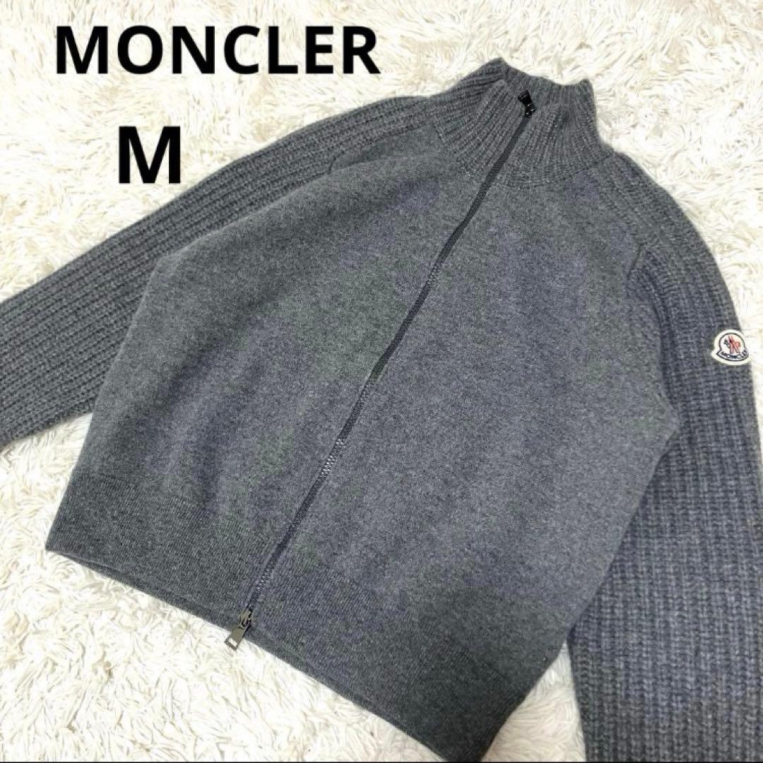 【美品】　MONCLERモンクレール カシミヤ　CARDIGAN TRICOT MONCLER - Tricot cardigan | Leam Roma - Luxury Shopping Online