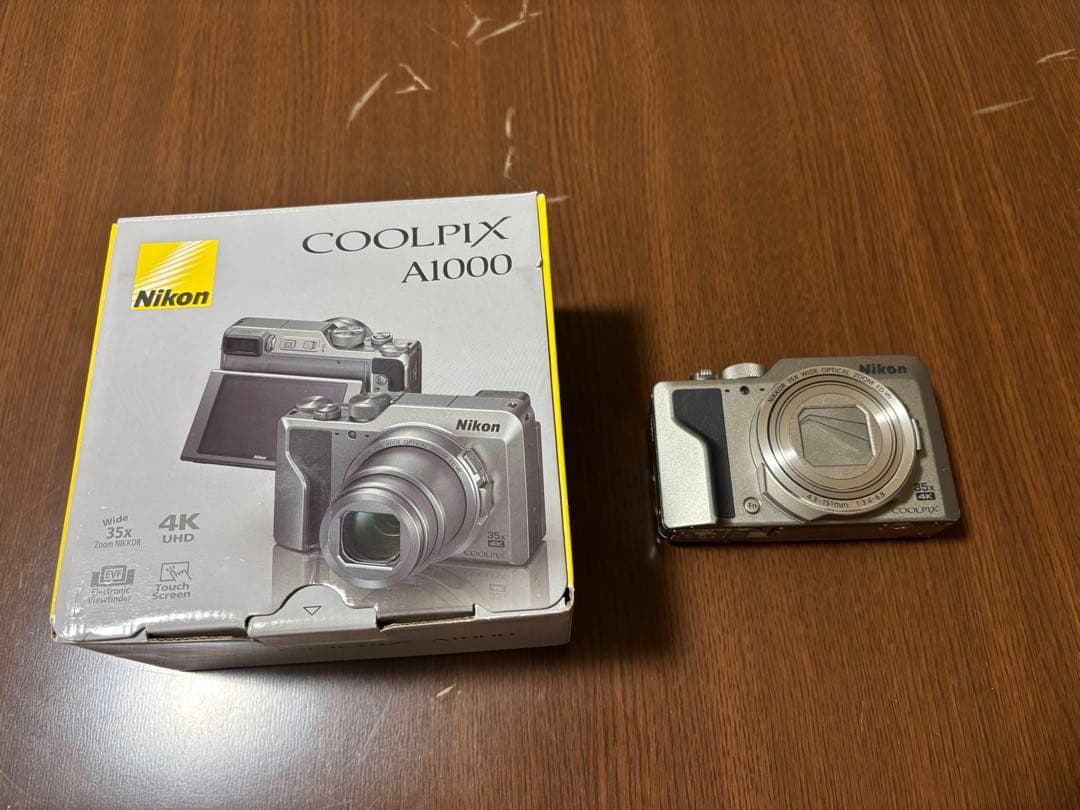 Nikon COOLPIX A1000 シルバー 動作確認済み やや傷あり Amazon.com : Nikon Coolpix A1000 20.1 MP Point & Shoot Digital
