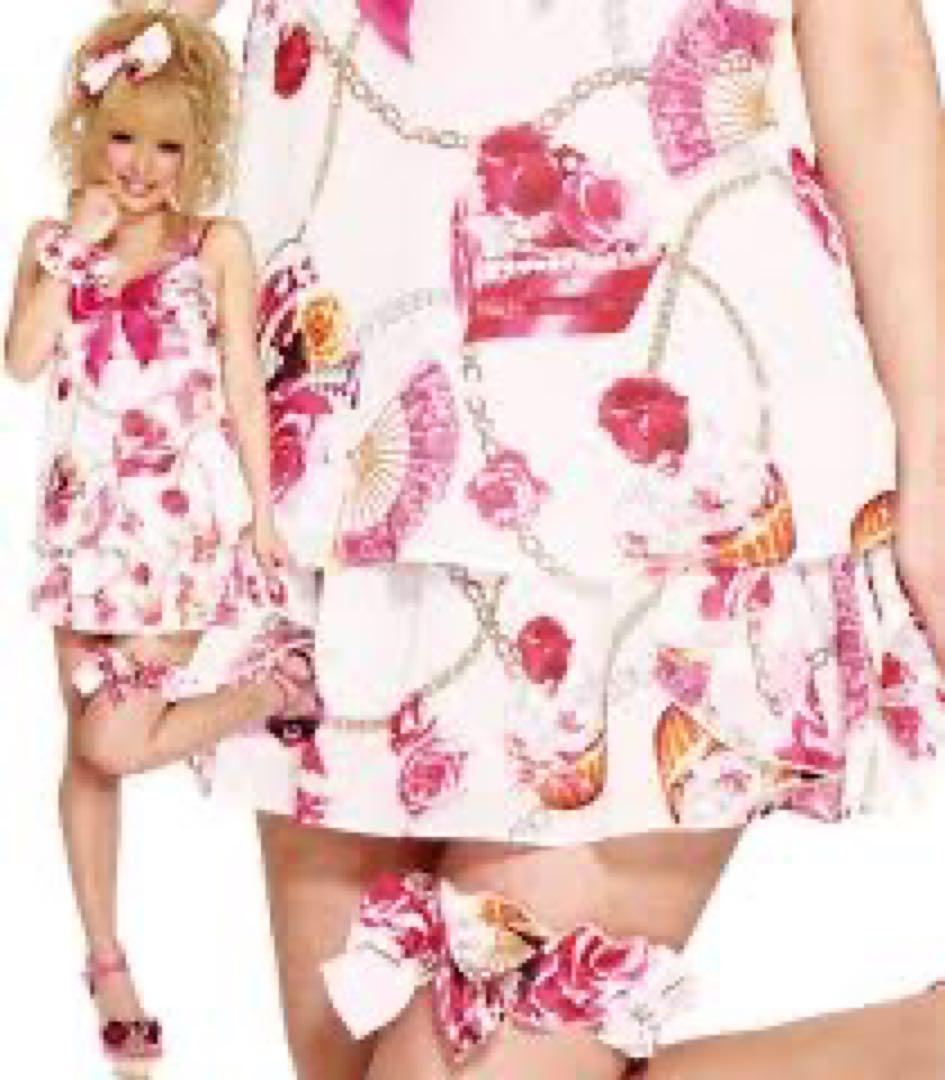 MA✽RS♡ローズケーキ柄キャミトップス♡オリジナルデザイン♡激レア♡