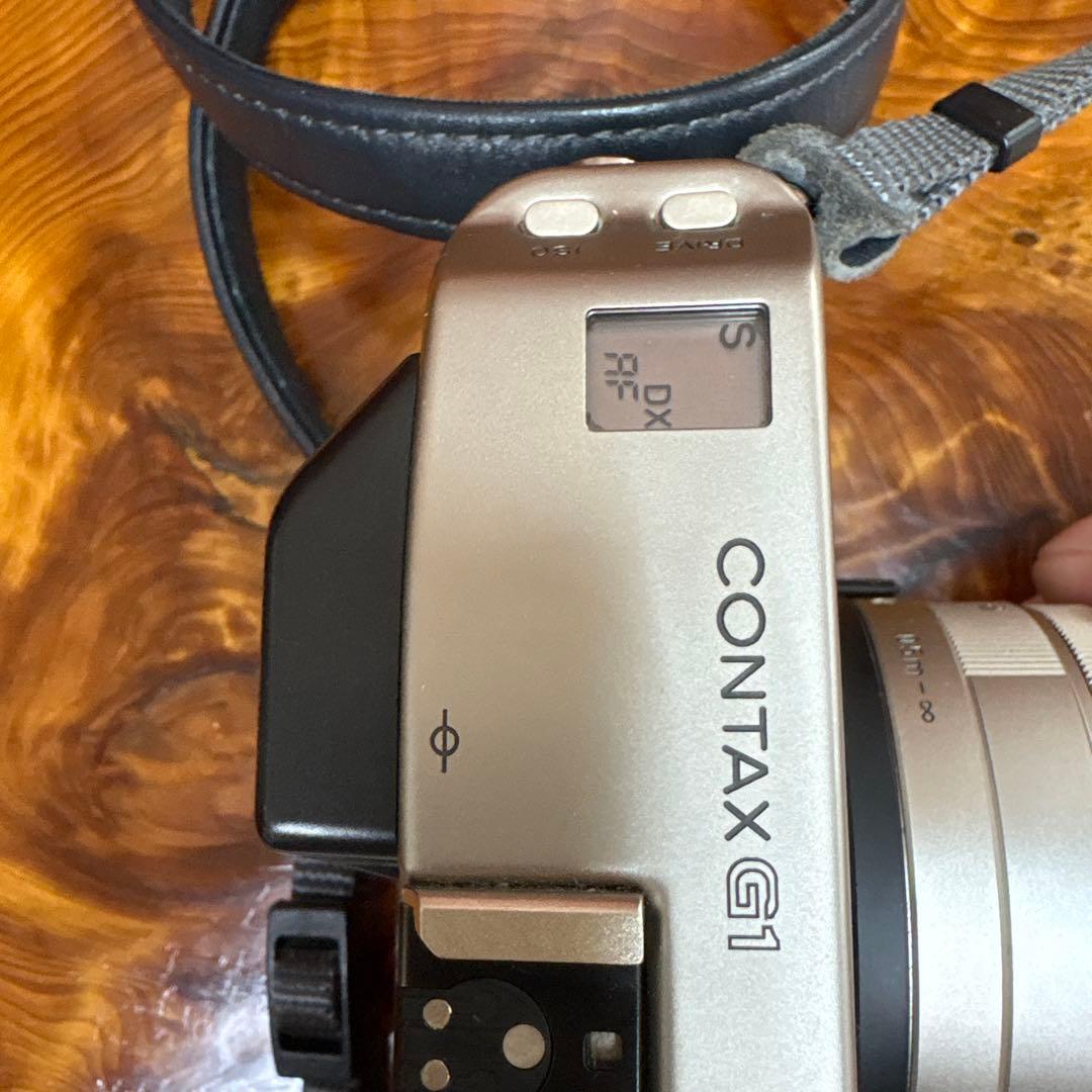 Contax G1 一眼レフフィルムカメラ 45mm f2現状品 シャッターok
