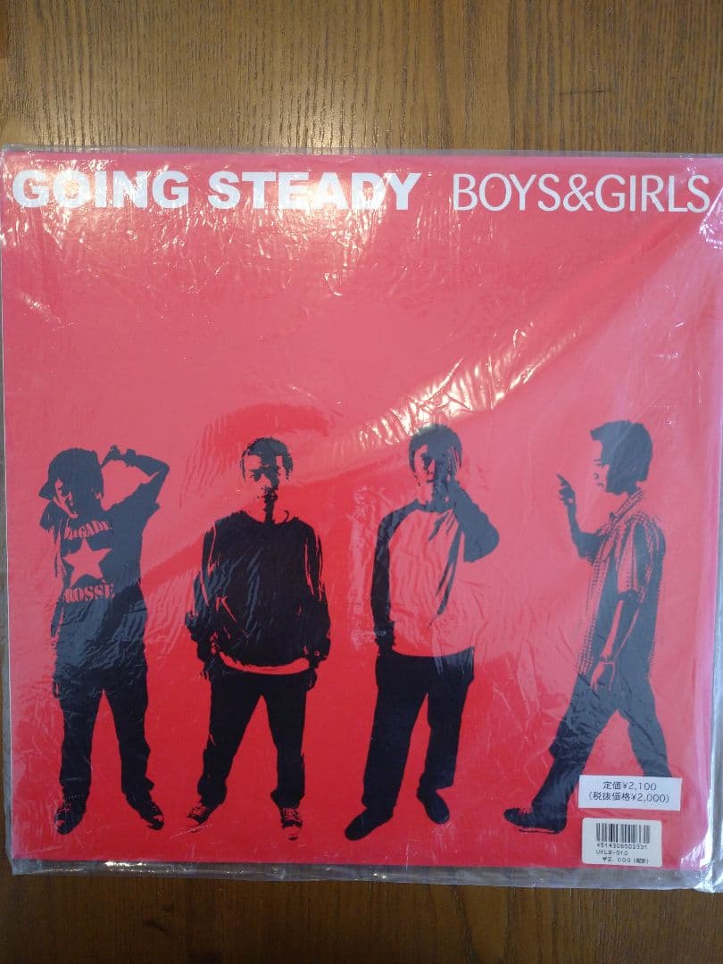 GOING STEADY レコード BOYS & GIRLSアナログLP GOING STEADY レコード BOYS & GIRLSアナログLP GOING STEADY /BOYS