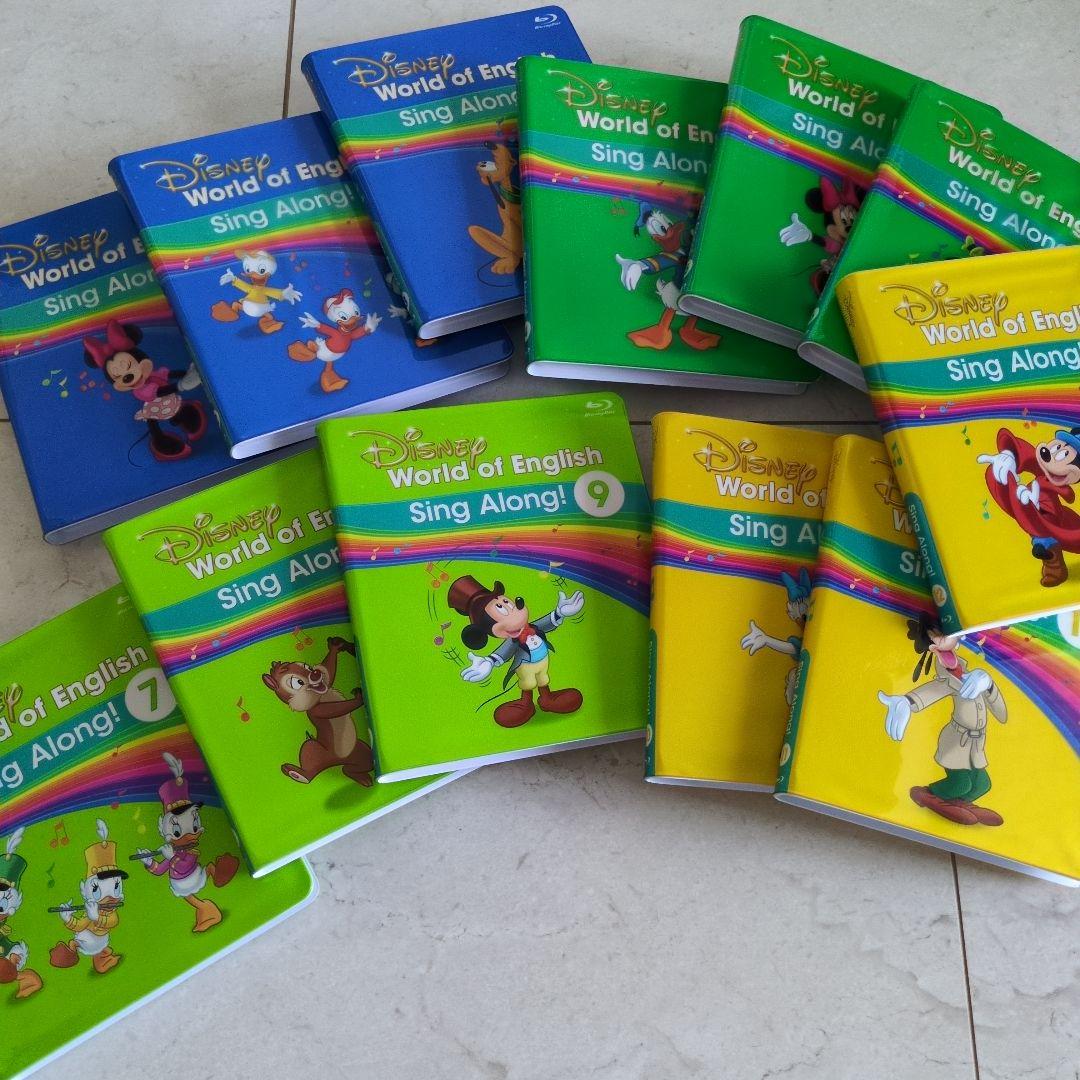値下‼️Disney's World of Englishシングアロング1-12 - メルカリ