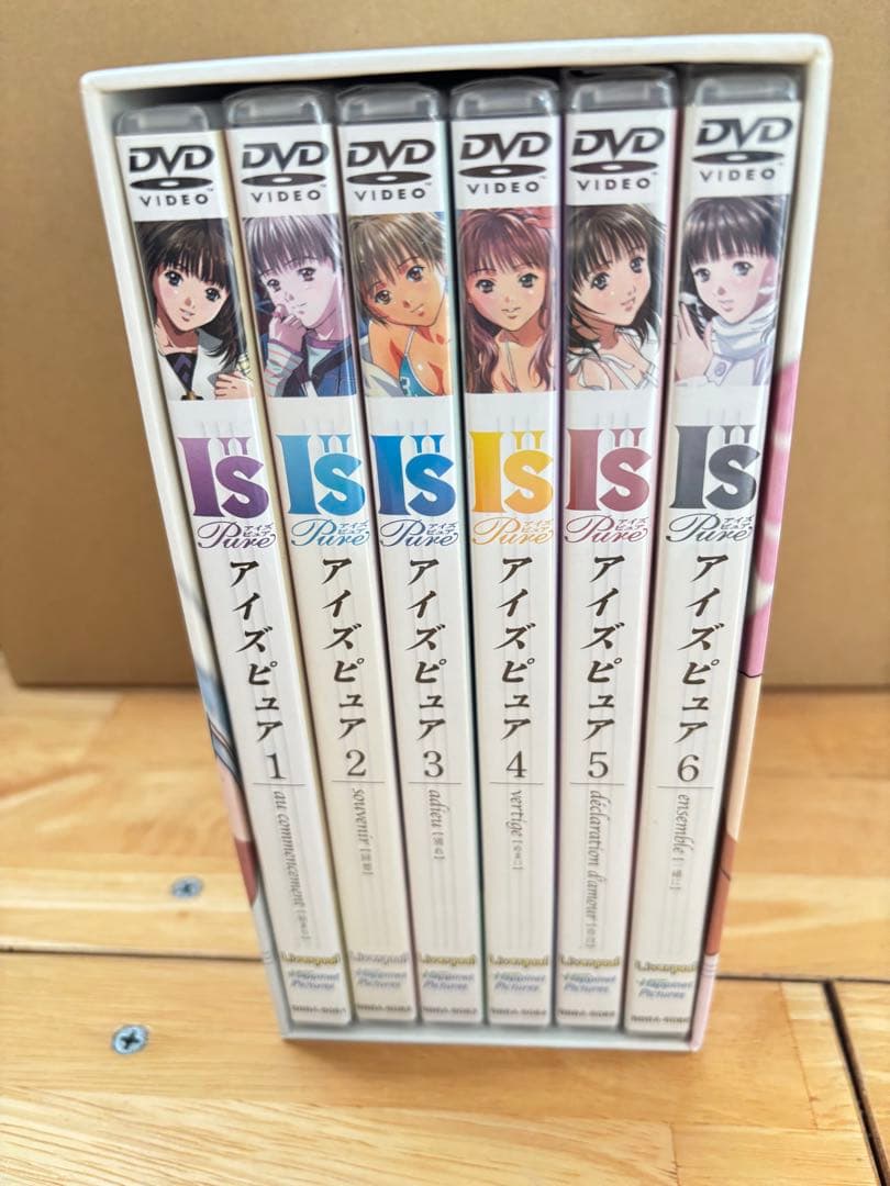 I\"S Pure アイズピュア　　DVD BOX Amazon.co.jp: I”s Pure DVD-BOX : 野村勝人, 伊藤静, 中世明日香, 小