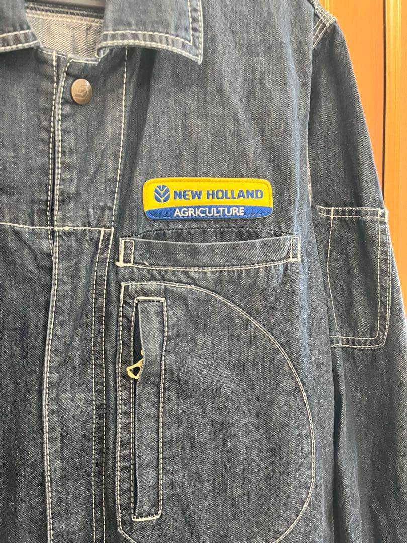 Snap-on スナップオン デニムオーバーオール つなぎ アメカジ ワーク